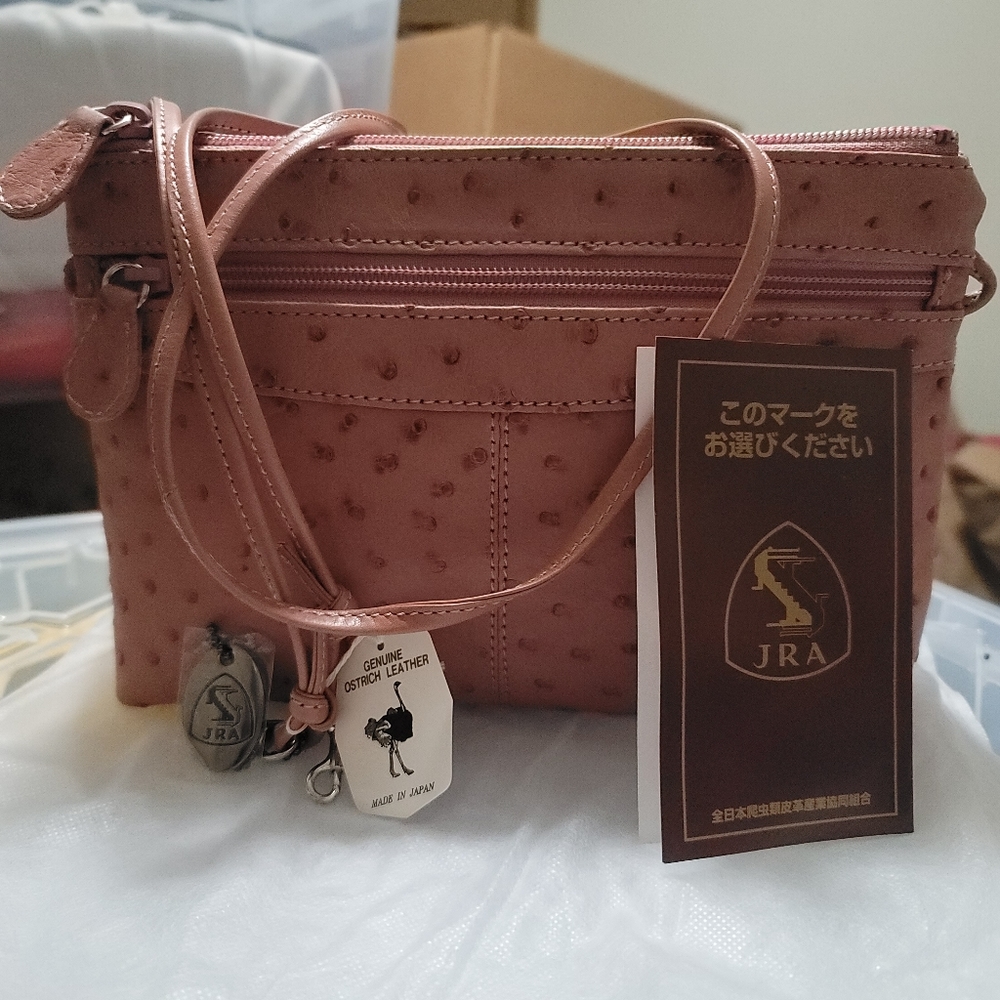 OSTRICH Body Bag ( Made in Japan )